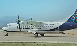 olympic air with baggage